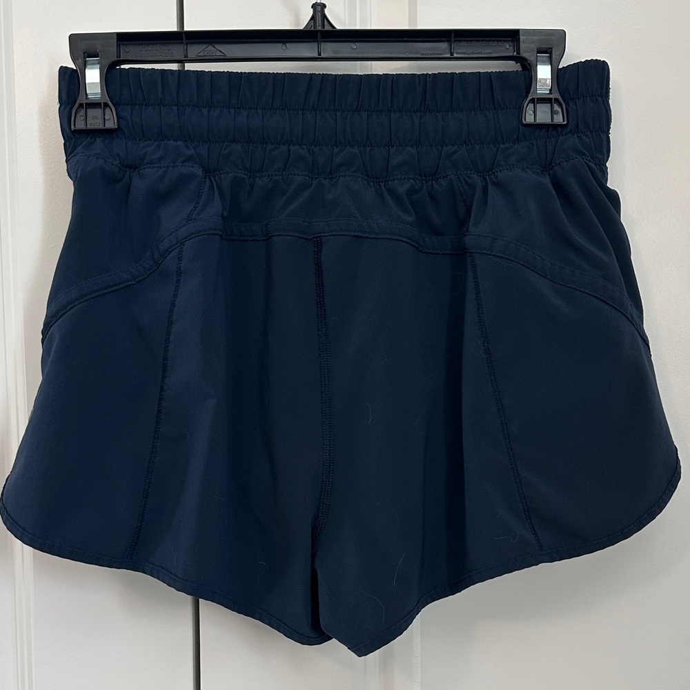 Lululemon Athletica Dark Blue Athletic Shorts